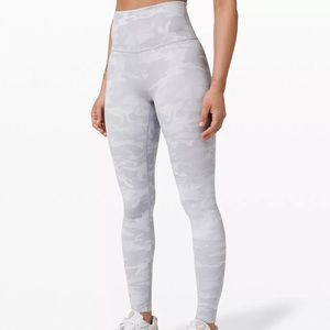 Lululemon X SoulCycle Wunder Under High-Rise Tight 28" Luxtreme Incognito Camo